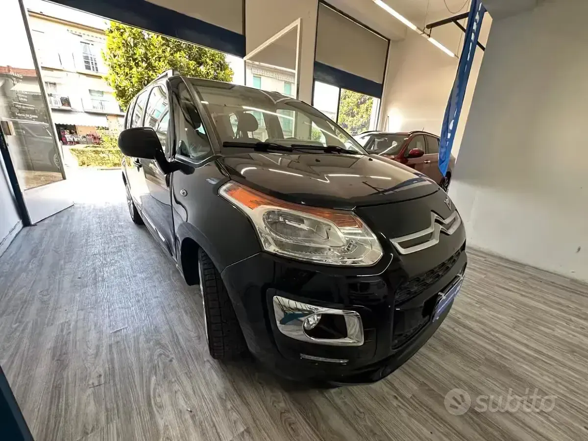 Usata Citroën C3 Picasso Exclusive 92 CV (67 kW) 2014 Nero Monovolume