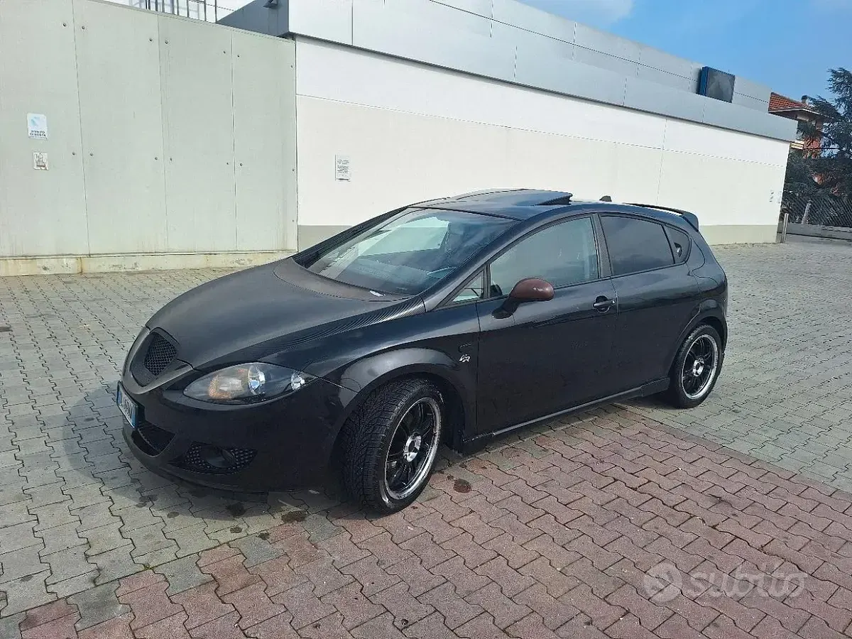 Gebraucht Seat Leon 102 PS (75 kW) 2007 Schwarz Kleinwagen