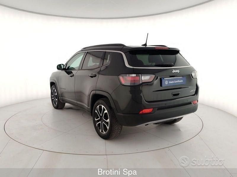 Usata Jeep Compass Limited 131 CV (96 kW) 2022 Nero SUV