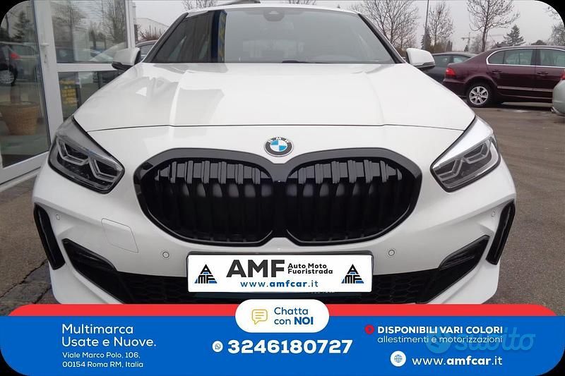 Usata BMW 118 M Sport 136 CV (100 kW) 2024 Bianco Utilitaria