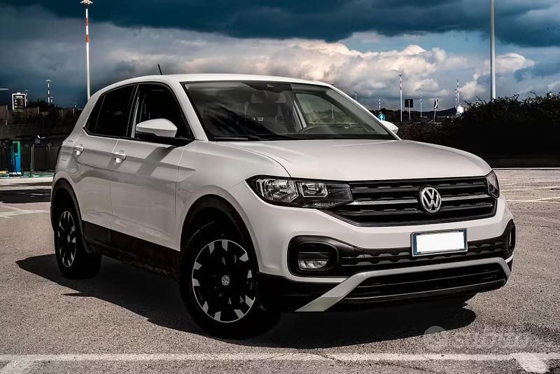 Usata VW T-Cross Style 95 CV (69 kW) 2019 Bianco SUV