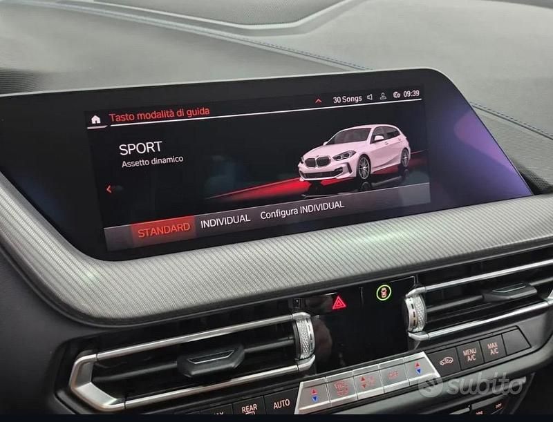 Usata BMW 116 M Sport 116 CV (85 kW) 2021 Bianco Utilitaria