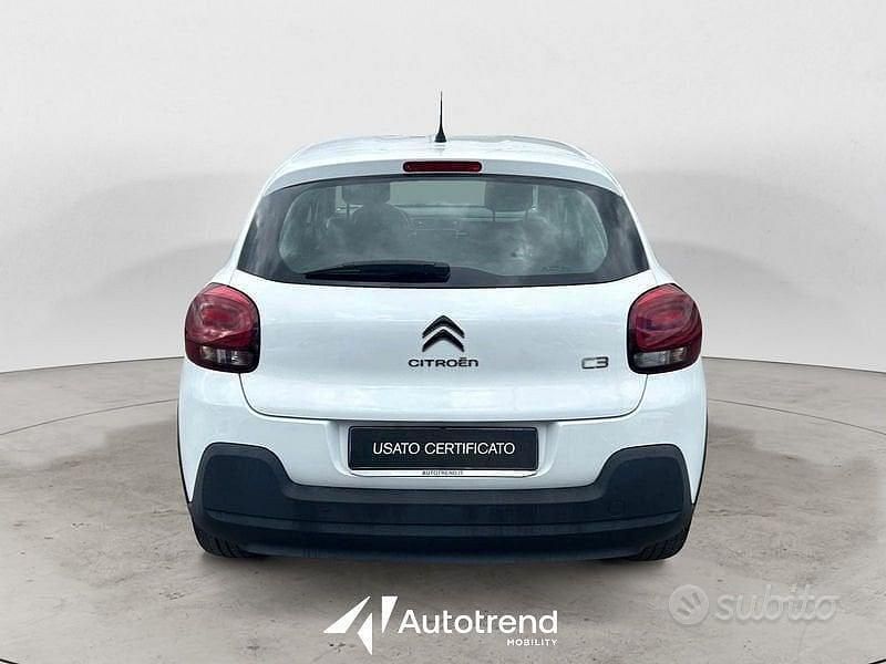 Usata Citroën C3 Feel 83 CV (61 kW) 2020 Bianco Utilitaria