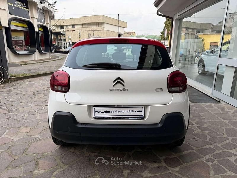 Usata Citroën C3 Feel 83 CV (61 kW) 2019 Bianco Utilitaria