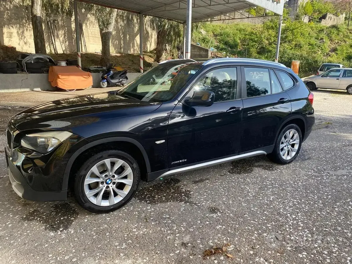 Usata BMW X1 177 CV (130 kW) 2009 Nero SUV