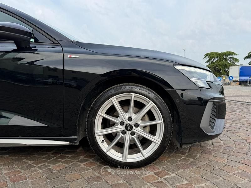Usata Audi A3 S-Line 150 CV (110 kW) 2023 Nero Berlina