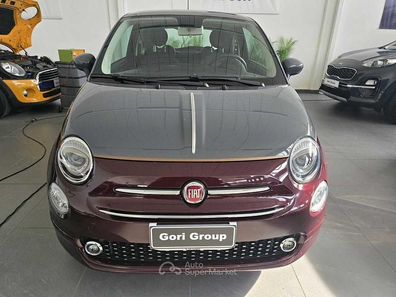 Usata Fiat 500 69 CV (50 kW) 2018 Rosso Cabrio