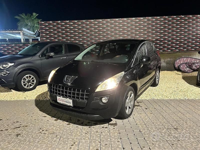 Usata Peugeot 3008 Premium 110 CV (80 kW) 2009 Nero Station wagon