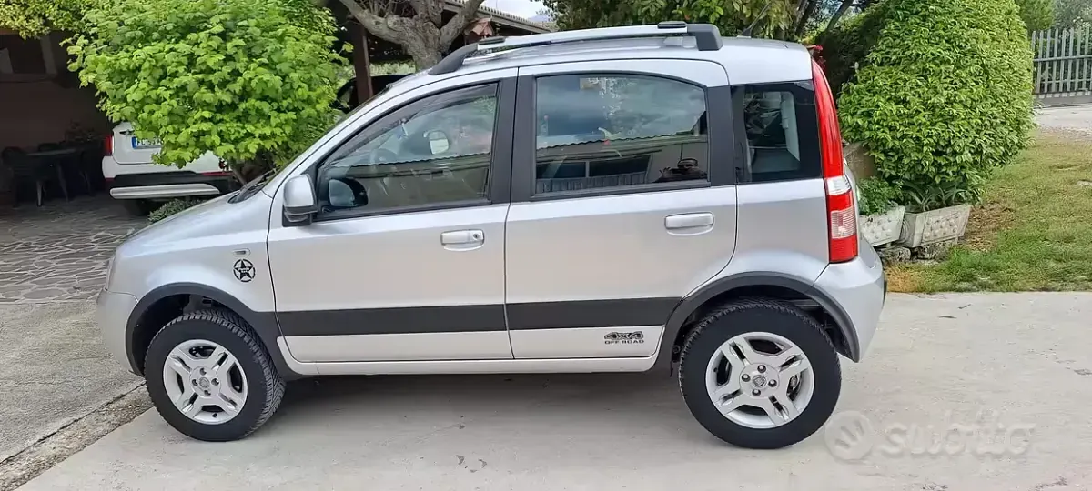 Usata Fiat Panda 4x4 69 CV (50 kW) 2010 Grigio Utilitaria