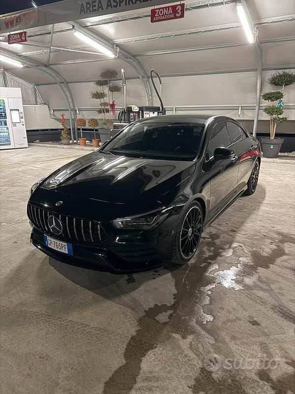Usata Mercedes CLA200 Premium 150 CV (110 kW) 2023 Nero Berlina