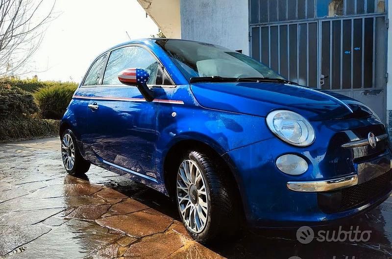 Usata Fiat 500 69 CV (50 kW) 2012 Blu Utilitaria