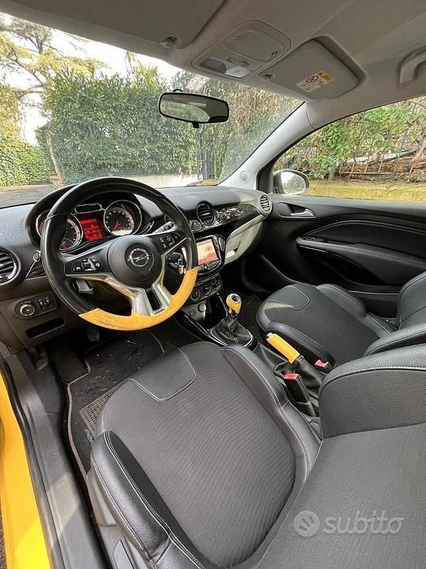 Usata Opel Adam Jam 90 CV (66 kW) 2016 Nero Utilitaria