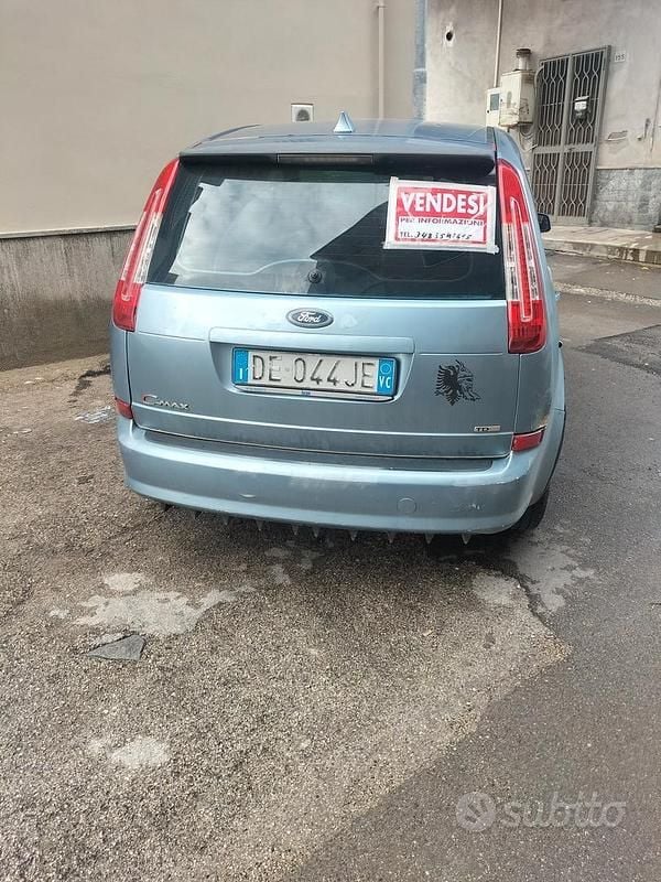 Usata Ford C-MAX 90 CV (66 kW) 2007 Blu Monovolume