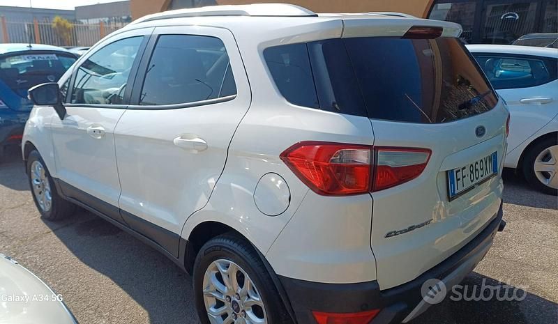 Usata Ford Ecosport Titanium 95 CV (69 kW) 2017 Bianco SUV