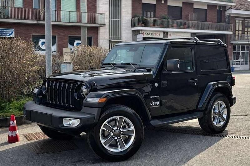 Usata Jeep Wrangler Sahara 200 CV (147 kW) 2019 Nero SUV