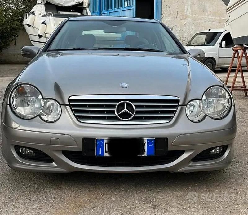 Usata Mercedes C180 2008 Grigio Coupé