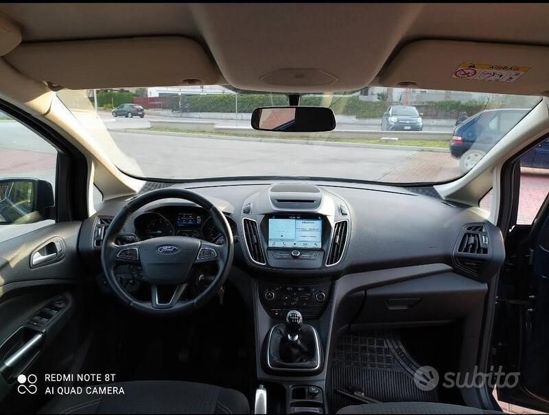 Usata Ford C-MAX 120 CV (88 kW) 2017 Blu Monovolume