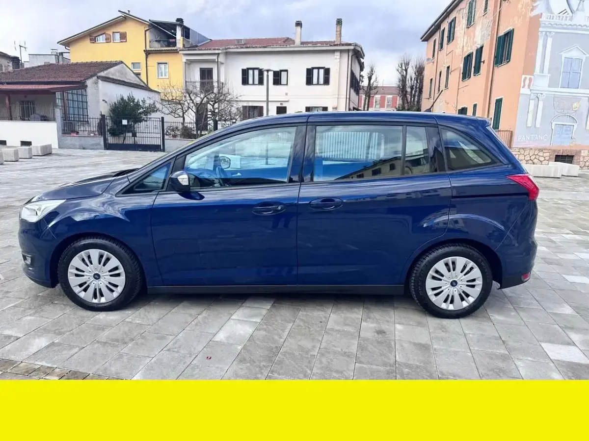 Usata Ford Grand C-Max 125 CV (91 kW) 2018 Blu/azzurro Monovolume