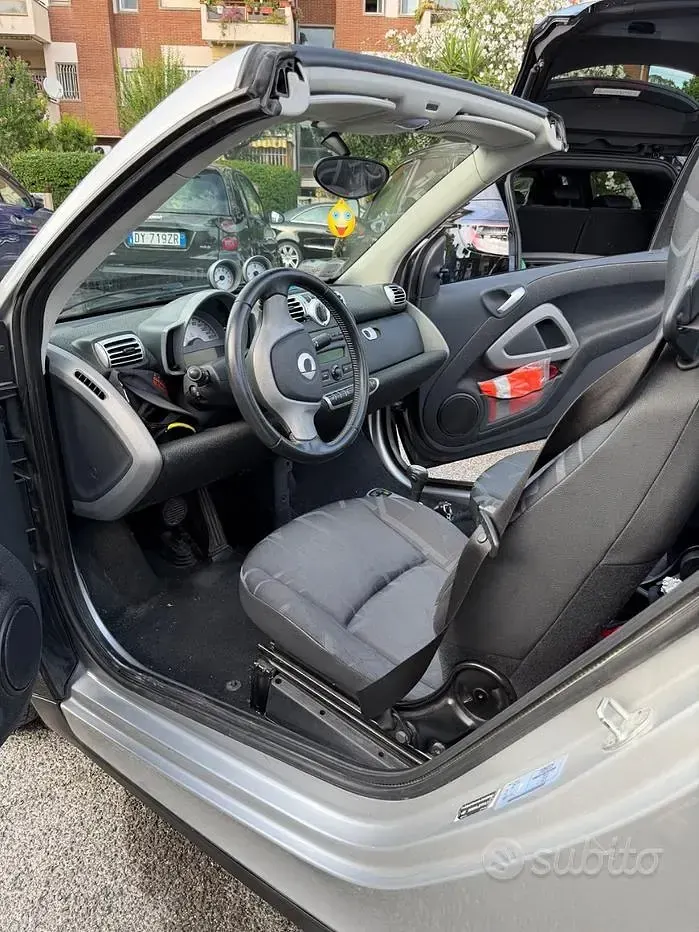 Usata Smart ForTwo Cabrio 71 CV (52 kW) 2010 Nero Cabrio