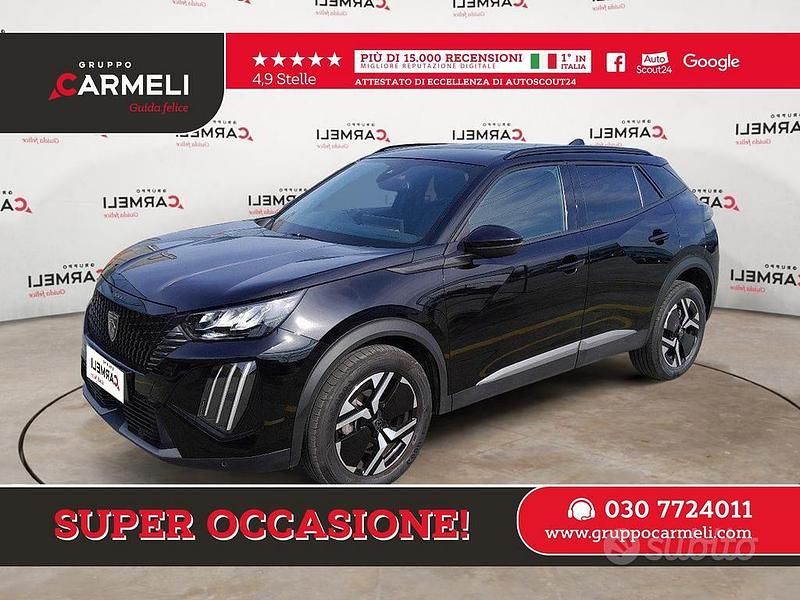 Usata Peugeot 2008 Allure 102 CV (75 kW) 2024 Nero SUV