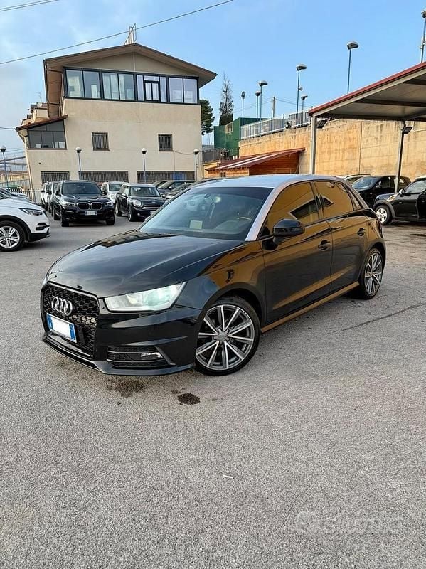 Usata Audi A1 S-Line 90 CV (66 kW) 2018 Nero Utilitaria