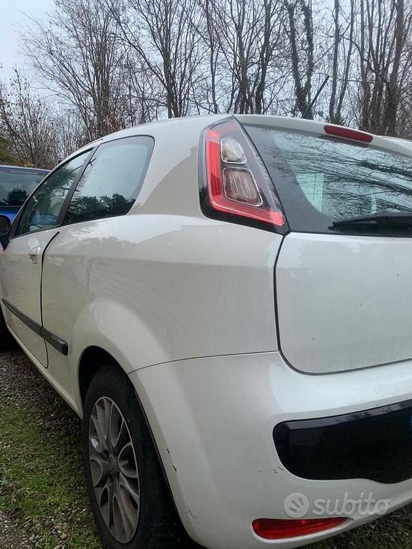 Usata Fiat Punto Evo 65 CV (47 kW) 2011 Bianco Utilitaria