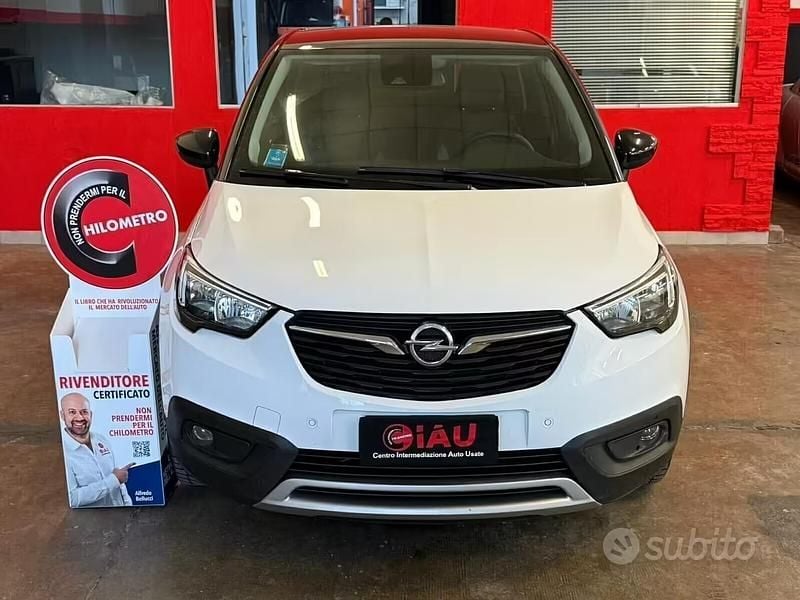 Usata Opel Crossland X Ultimate 120 CV (88 kW) 2019 Bianco SUV