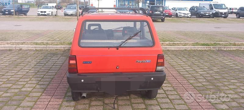 Usata Fiat Panda Young 1990 Rosso Utilitaria