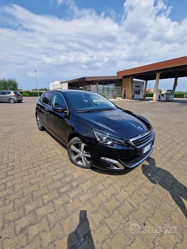 Usata Peugeot 308 Allure 120 CV (88 kW) 2016 Nero Berlina