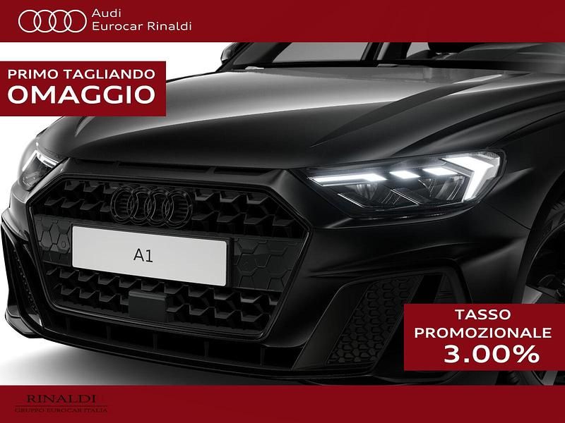 Nuova Audi A1 Sportback Comfort 116 CV (85 kW) 2026 Nero mito metallizzato Utilitaria