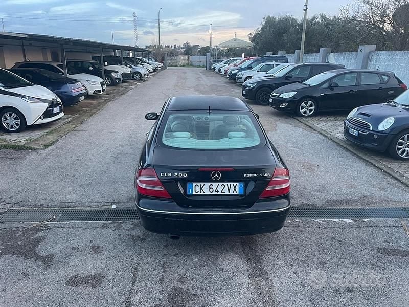 Usata Mercedes CLK200 Avantgarde 170 CV (125 kW) 2003 Blu Coupé