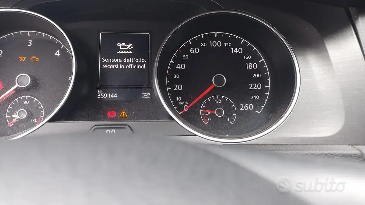 Usata VW Golf VII 105 CV (77 kW) 2012 Bianco Berlina