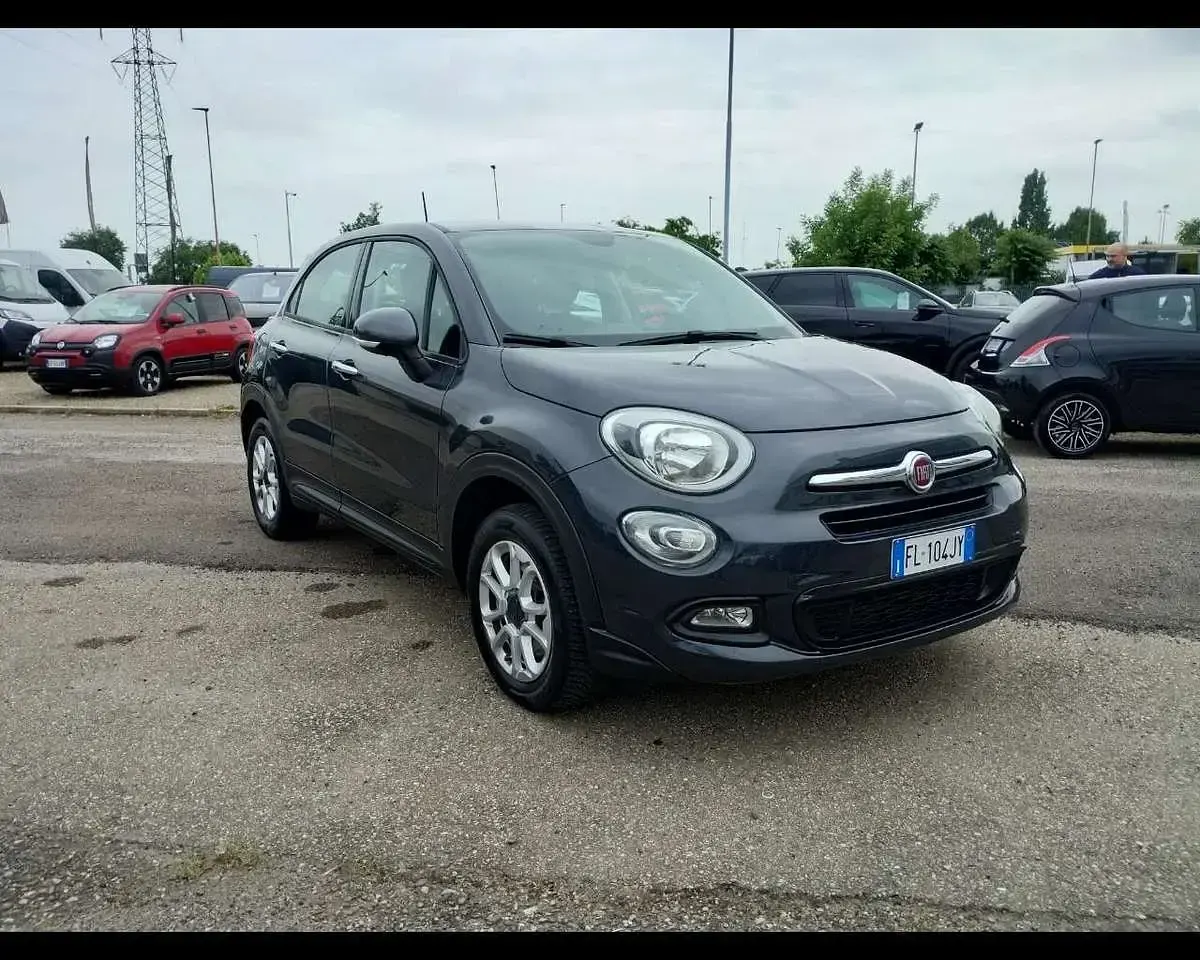 Usata Fiat 500X Pop Star 95 CV (69 kW) 2017 Grigio scuro SUV