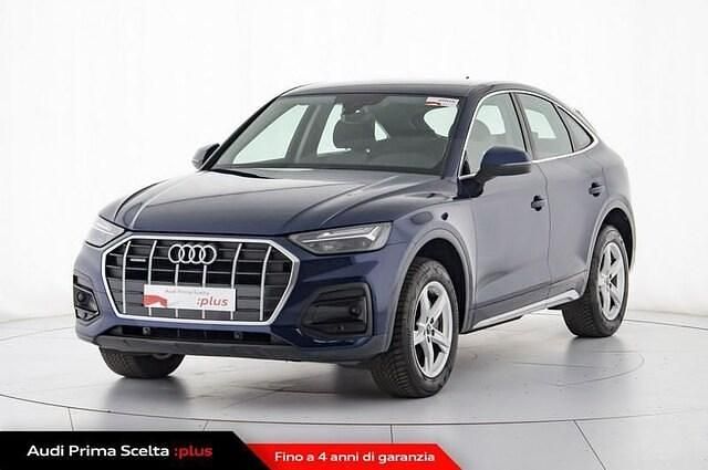 Usata Audi Q5 Sportback Advanced Plus 204 CV (150 kW) 2022 Blu navarra metallizzato SUV