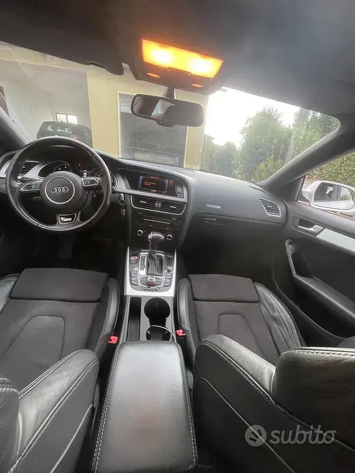 Usata Audi A5 Sportback S-Line 177 CV (130 kW) 2013 Bianco Utilitaria