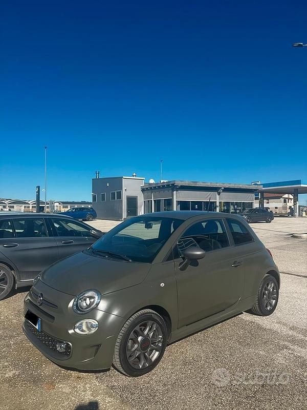 Usata Fiat 500 Sport 95 CV (69 kW) 2016 Verde Utilitaria