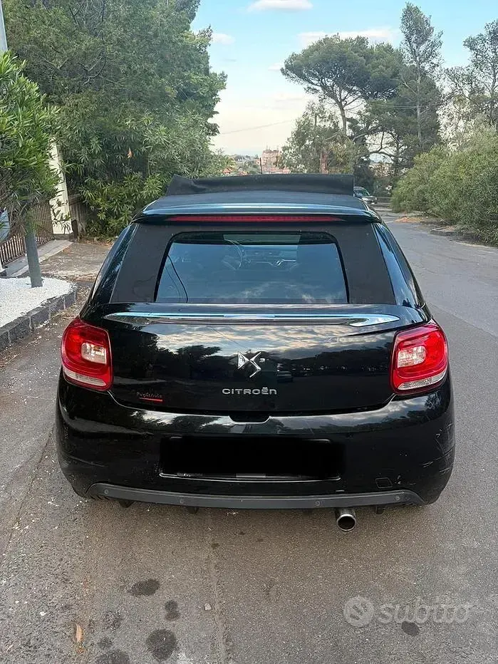 Usata Citroën DS3 Cabriolet 82 CV (60 kW) 2014 Nero Cabrio