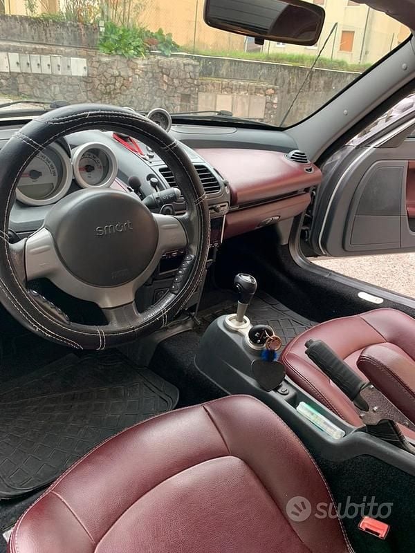 Usata Smart Roadster Passion 82 CV (60 kW) 2003 Grigio Cabrio