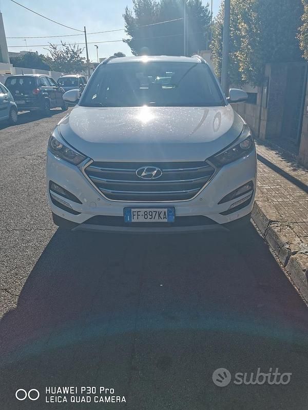 Usata Hyundai Tucson 141 CV (103 kW) 2016 Bianco SUV
