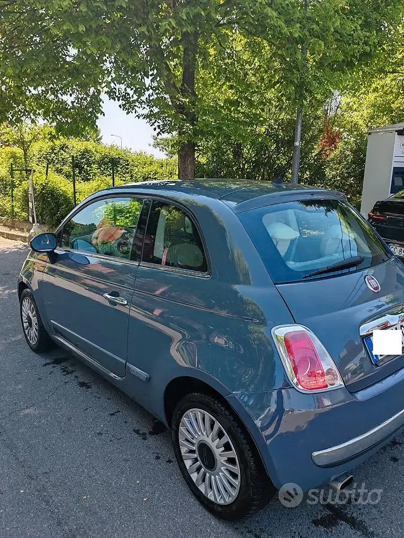 Usata Fiat 500 Lounge 69 CV (50 kW) 2012 Grigio Utilitaria