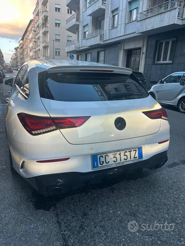 Usata Mercedes CLA35 AMG AMG 306 CV (225 kW) 2020 Bianco Station wagon