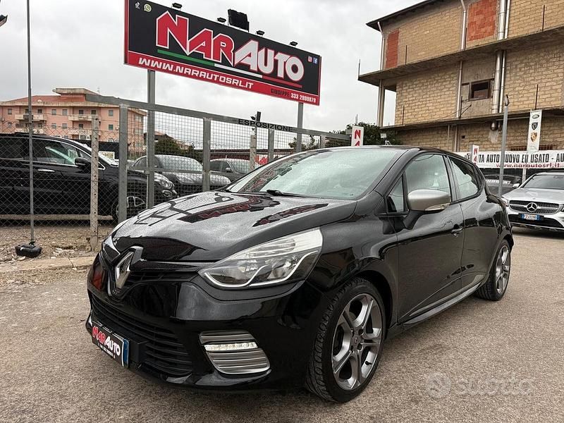 Usata Renault Clio IV GT 120 CV (88 kW) 2015 Nero Berlina