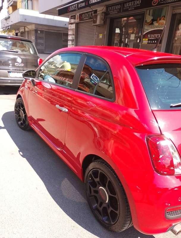 Usata Fiat 500 Sport 101 CV (74 kW) 2014 Rosso Utilitaria