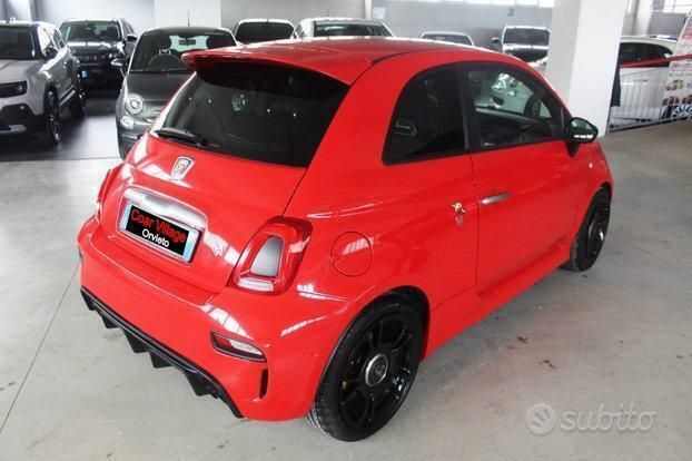 Usata Abarth 595 Pista 160 CV (117 kW) 2018 Rosso Utilitaria