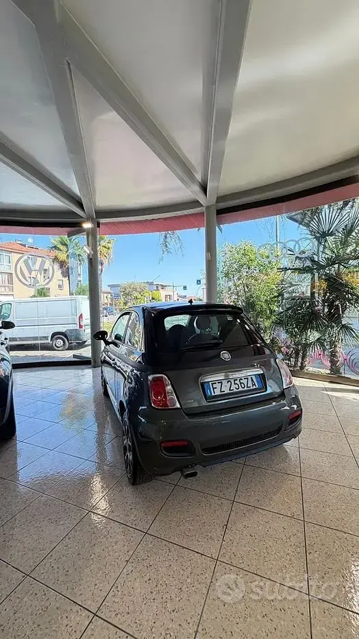 Usado Fiat 500 Lounge 69 CV (50 kW) 2014 Gris Berlina