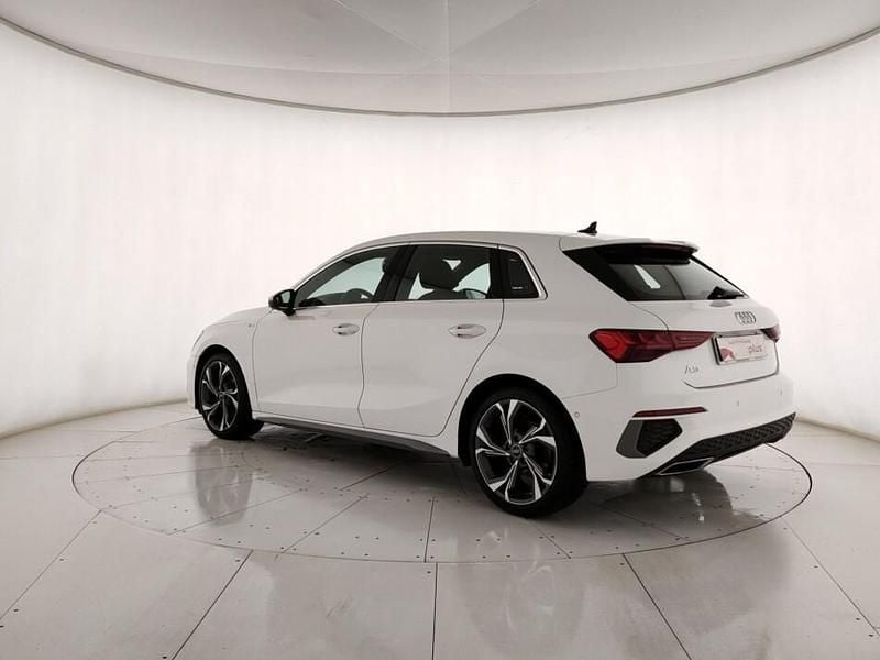Usata Audi A3 Sportback e-tron S-Line 110 CV (80 kW) 2023 Bianco Utilitaria