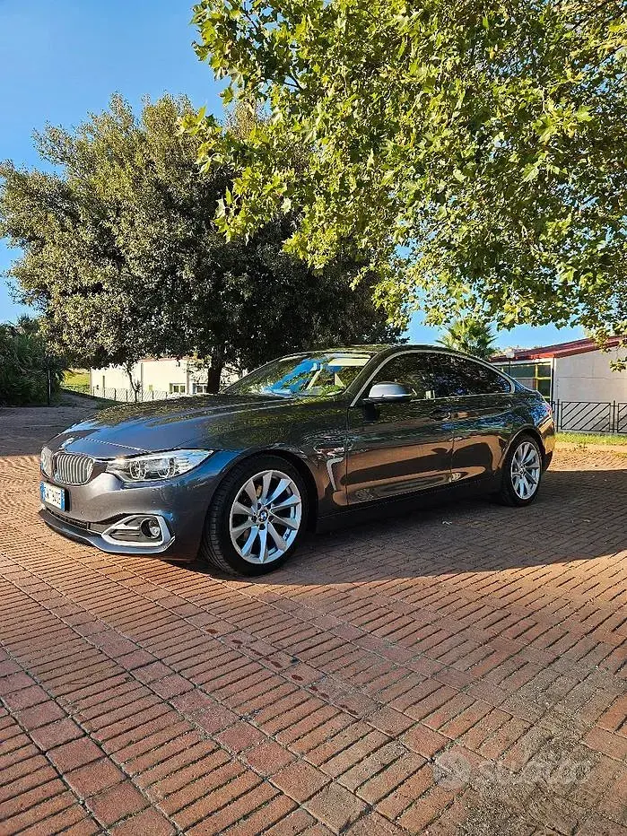 Usata BMW 420 Coupé 184 CV (135 kW) 2014 Grigio Coupé