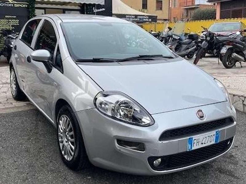 Brugt Fiat Punto Lounge 95 HK (69 kW) 2017 Sølv Sedan
