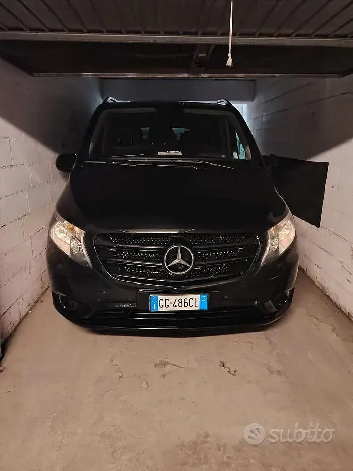 Usata Mercedes Vito 163 CV (119 kW) 2021 Nero Furgone