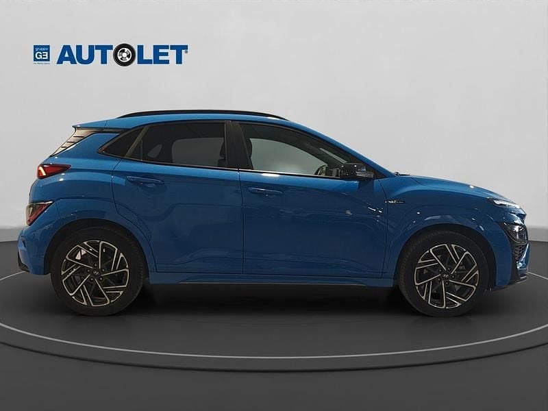 Usata Hyundai Kona N Line 120 CV (88 kW) 2022 Blu SUV